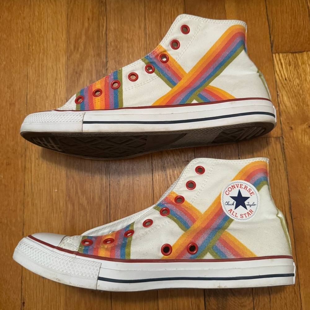 Converse Chuck Taylor Rainbow High Tops